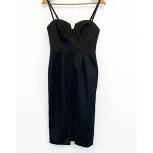 NEW Yumi Kim Womens S Show‎ Stopper Pencil Dress Black Structure LBD Classic